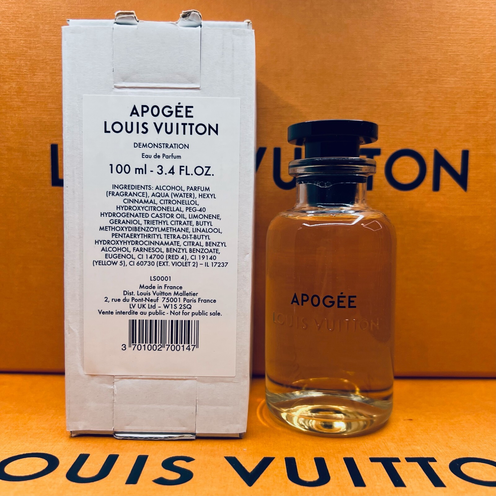 LOUIS VUITTON APOGEE オードパルファン 100ml APOGEE LOUIS VUITTON オードゥパルファン100ml