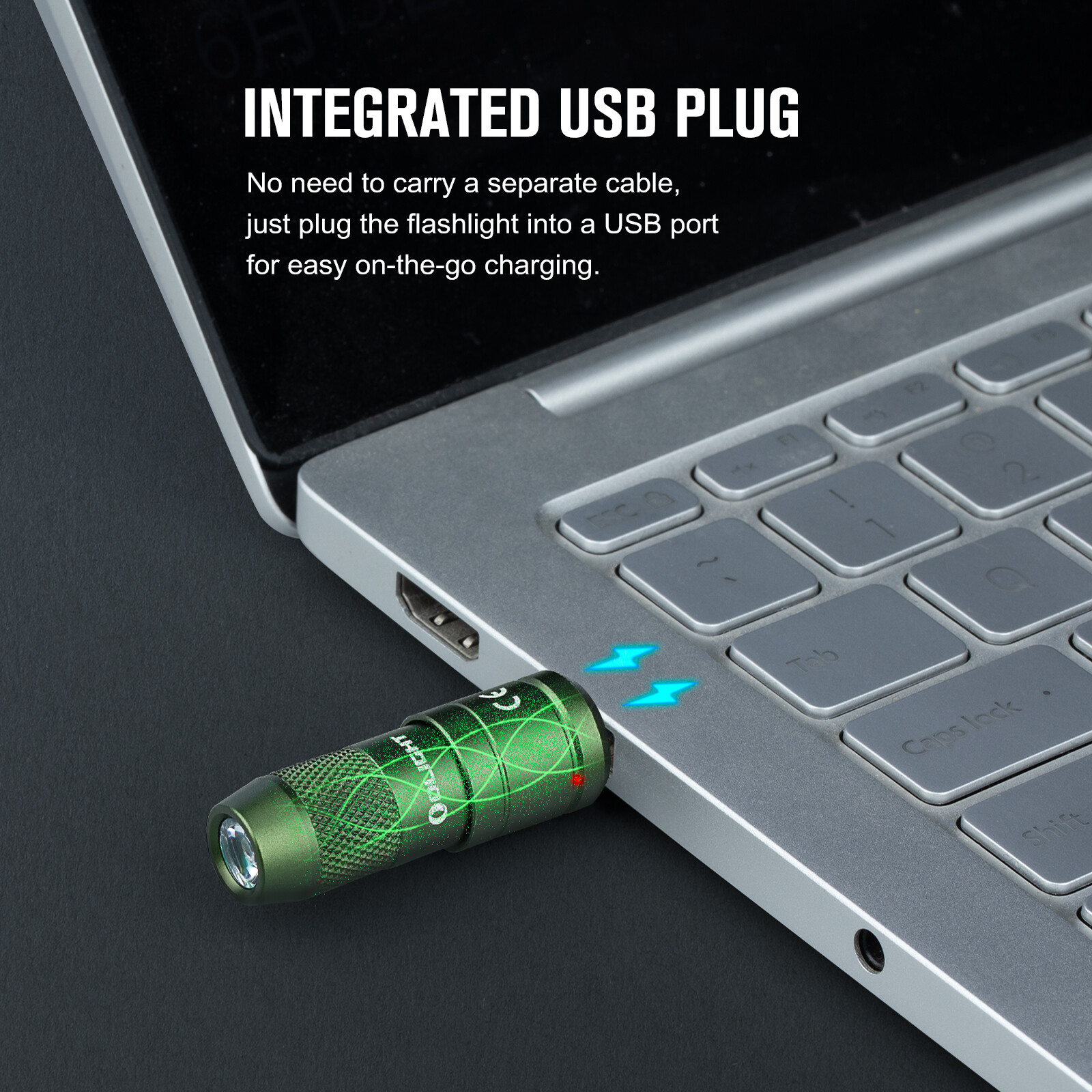 Olight imini 2 50 Lumens Tiny Keychain Flashlight EDC Outdoor Everyday Carry USB