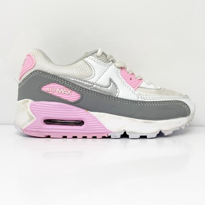 

Nike Boys Air Max 90 302519-090 Белая повседневная обувь Кроссовки, размер 13C, Белый, Air Max 90