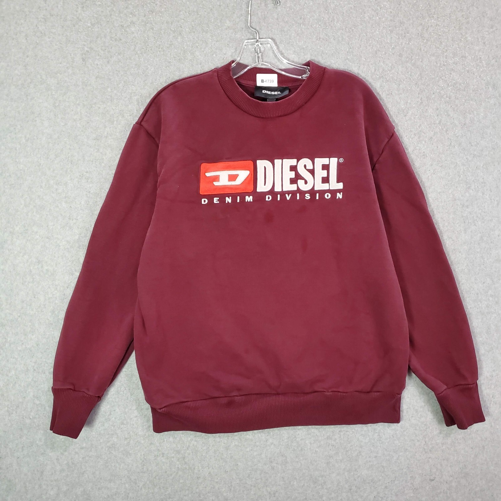 DIESEL 赤 トレーナー $_57.JPG?set_id=880000500F
