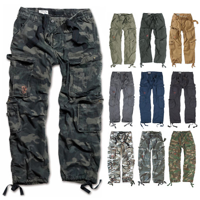 SURPLUS CARGO HOSE AIRBORNE VINTAGE Trousers Streetwear Pants US Army Forces 