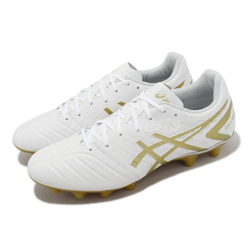 Мужские футбольные кроссовки унисекс с шипами Asics DS Light White Rich Gold 1103A068-122