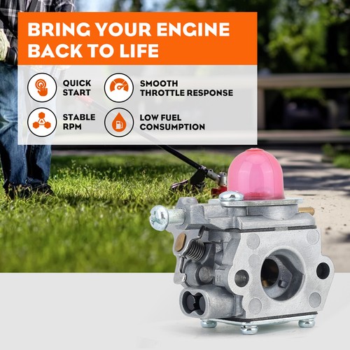 🔥 Carburetor Kit for Bolens BL110 BL125 BL160 Blower Trimmer MTD 753-06190