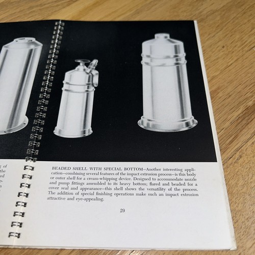 1948 ALCOA ALUMINUM IMPACT EXTRUSIONS Book - Aluminum Company of America