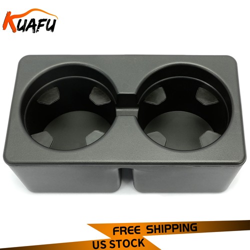 Dual Console Cup Holder Drink For 07-14 Chevy Silverado Tahoe GMC Sierra Yukon