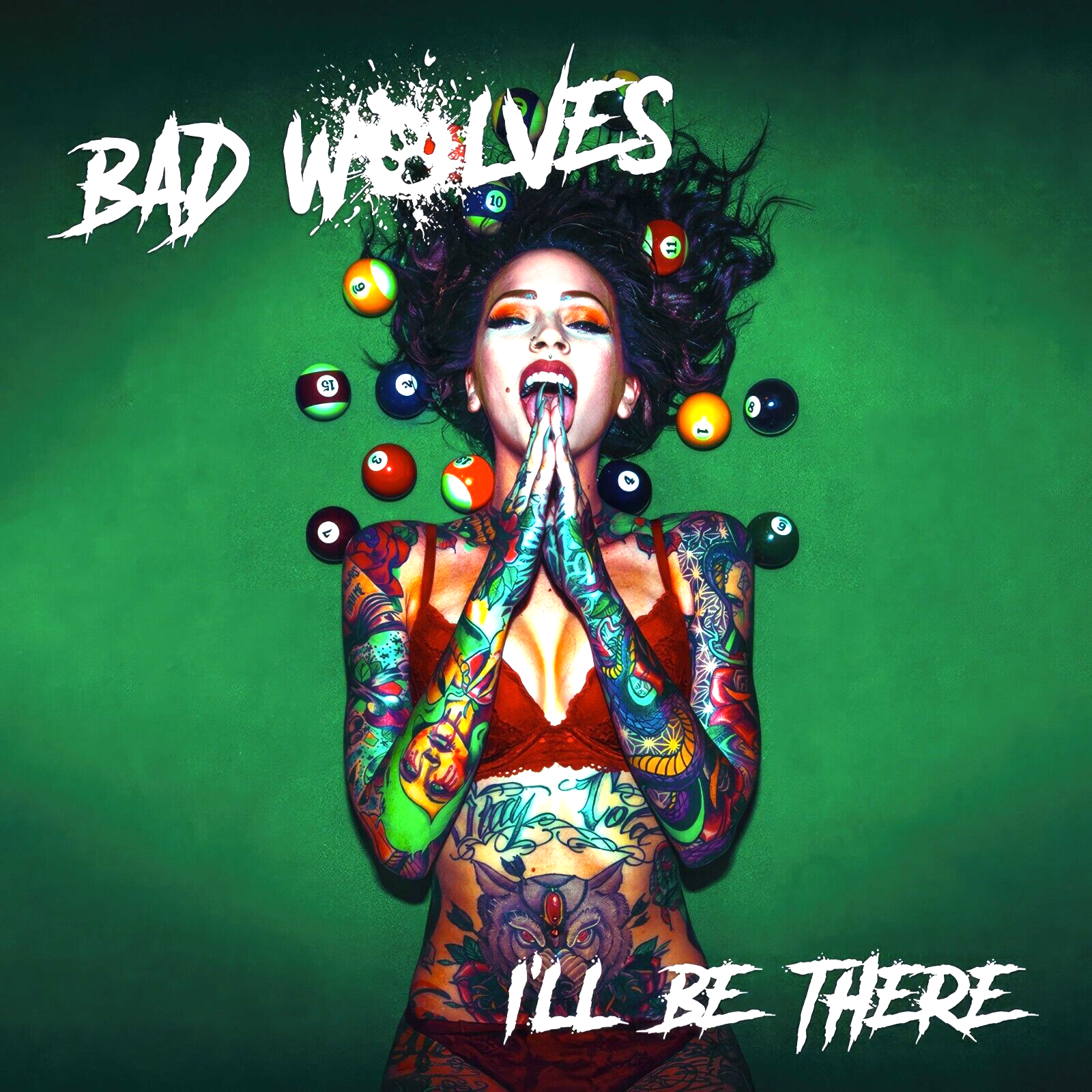 Bad Wolves I'll Be There SINGLE 12x12 Album Cover Replica