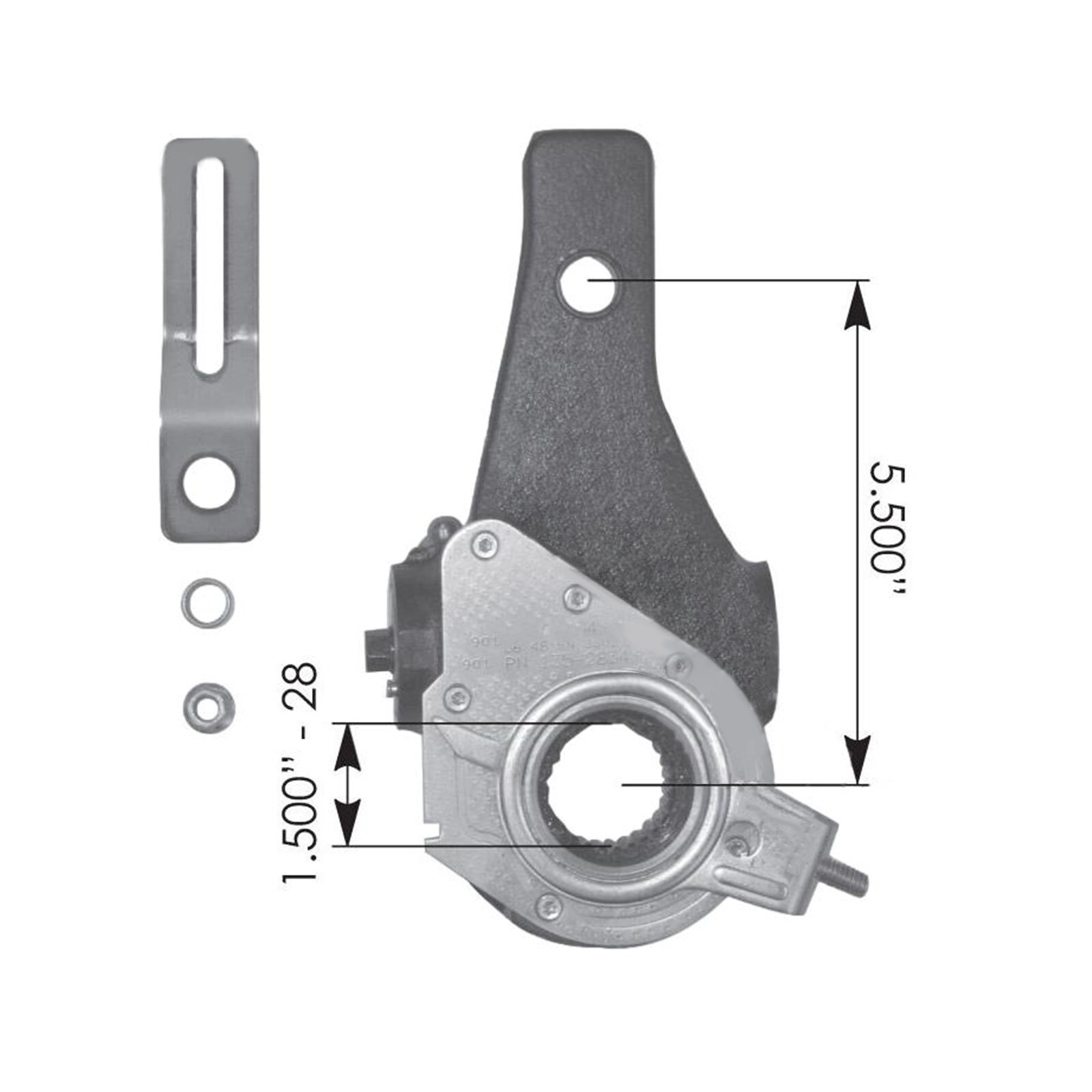 その他 MAX UPSETDUCK 400% HALDEX TYPE SLACK ADJUSTER 5.5IN 135.2834 40010011 | eBay