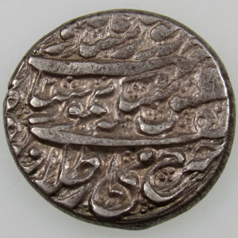 AFGHANISTAN. Durrani Empire. Timur Shah. Rupee, AH1205 (1791). Herat. KM-383.2.