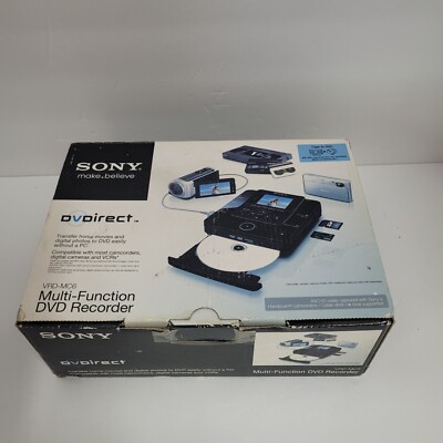SONY VRD-MC6 DVD Recorder DVDirect Multi-Function Transfer To DVD NEW IN BOX
