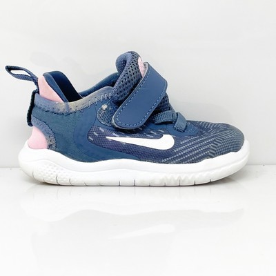

Nike Girls Free RN 2018 AH3456-402 Синие кроссовки для бега Размер 5C, Синий, Free RN 2018