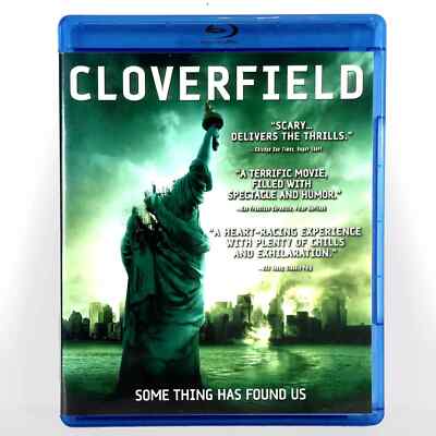 Cloverfield (Blu-ray, 2008, Widescreen) Very Good Lizzy Caplan Jessica Lucas