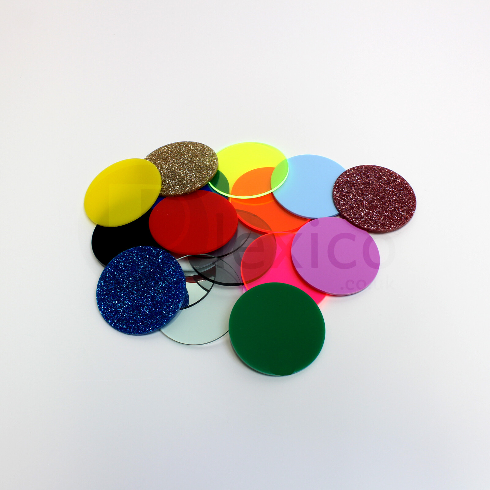 Plastic Circles / Laser Cut Acrylic Disc ALL SIZES FREE CUSTOM SIZE