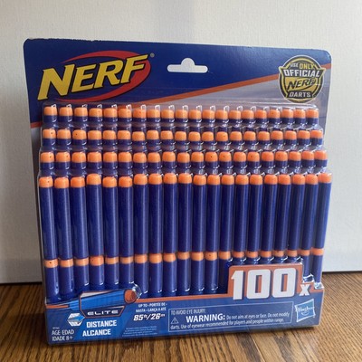 100 Count Nerf Darts/Ammo/Bullets Official Nerf Brand Universal For Any Dart Gun