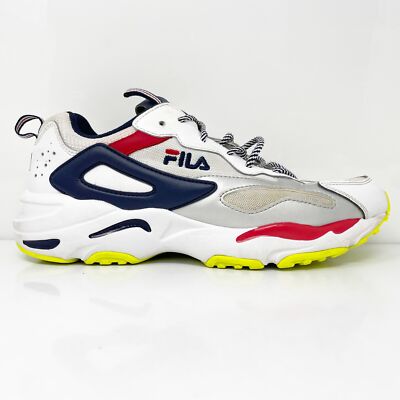 

Fila Mens Ray Tracer 1RM01028-125 Белая Повседневная Обувь Кроссовки Размер 8, Белый, Ray Tracer