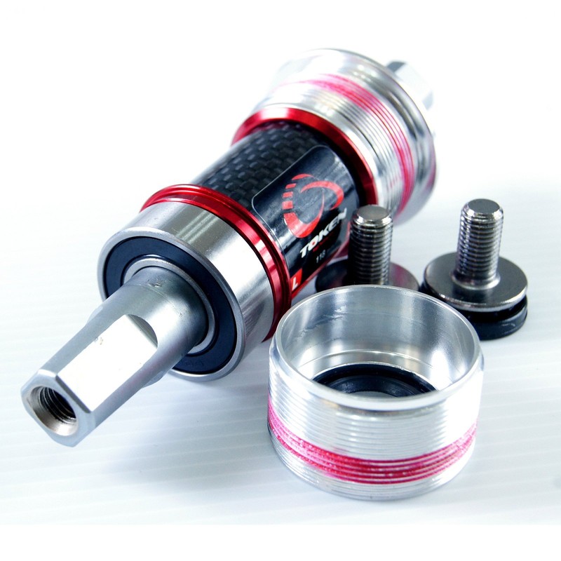 Toa TOKEN Square Taper Bottom Bracket/BSA threaded/JIS Cromo Axle