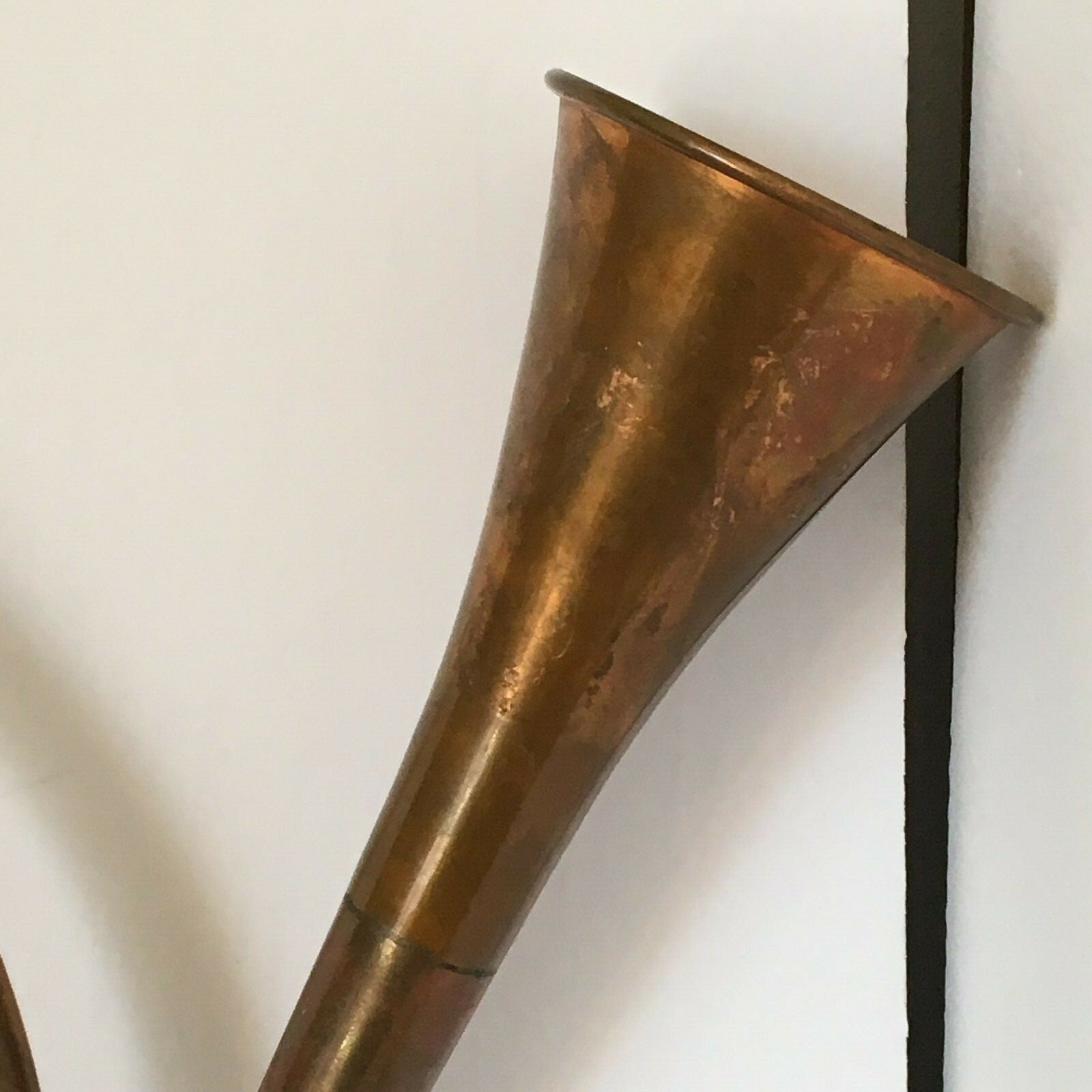 Vintage Fox Hunt Copper Horn