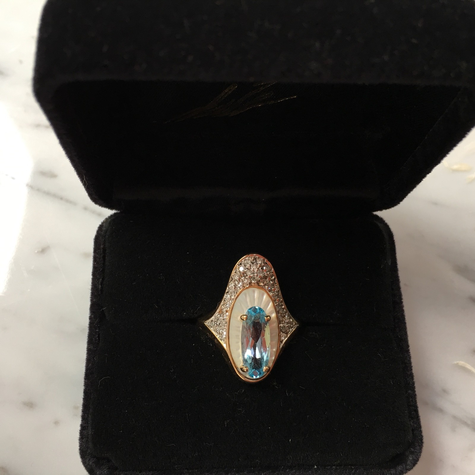 Erte´, Ring, Art Deco Artisan, Alouette