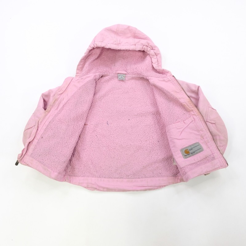 [超希少] Carhartt Pink Active Jacket Faded Pastel Pink Carhartt Active Jacket - Medium – VTG By Mike