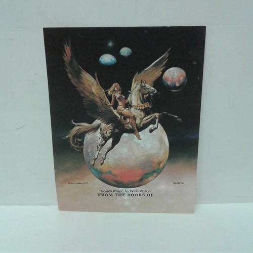 47 Golden Wings by Boris Vallejo Bookplates
