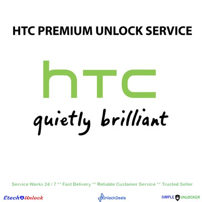 HTC Premium Unlock Service Unlock Code For Any Network ALL HTC Models