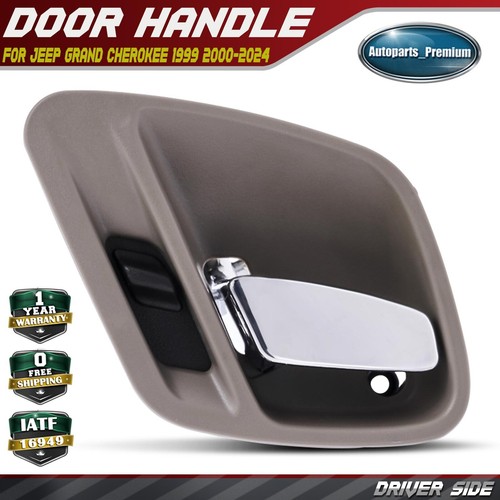 Front Passenger Side Door Handle For 1999-2004 Jeep Grand Cherokee – Smooth Black