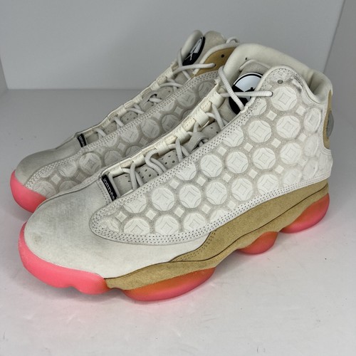 Nike Mens CW4409-100 Ivory Air Jordan 13 Retro Chinese New