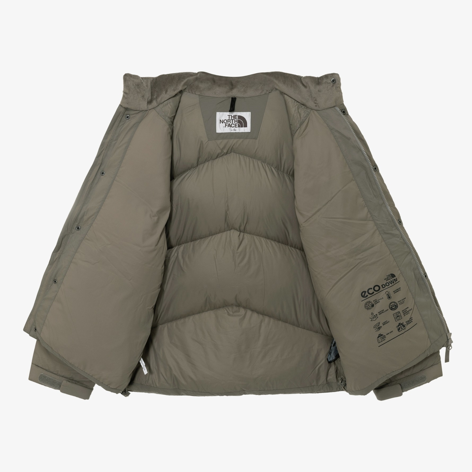 THE NORTH FACE Mens AIR PEAK RDS DOWN JACKET NJ1DQ60L BEIGE