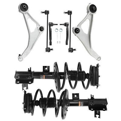 Front Struts Coil Spring Control Arms Assembly For 2013-2017 Nissan Altima sedan