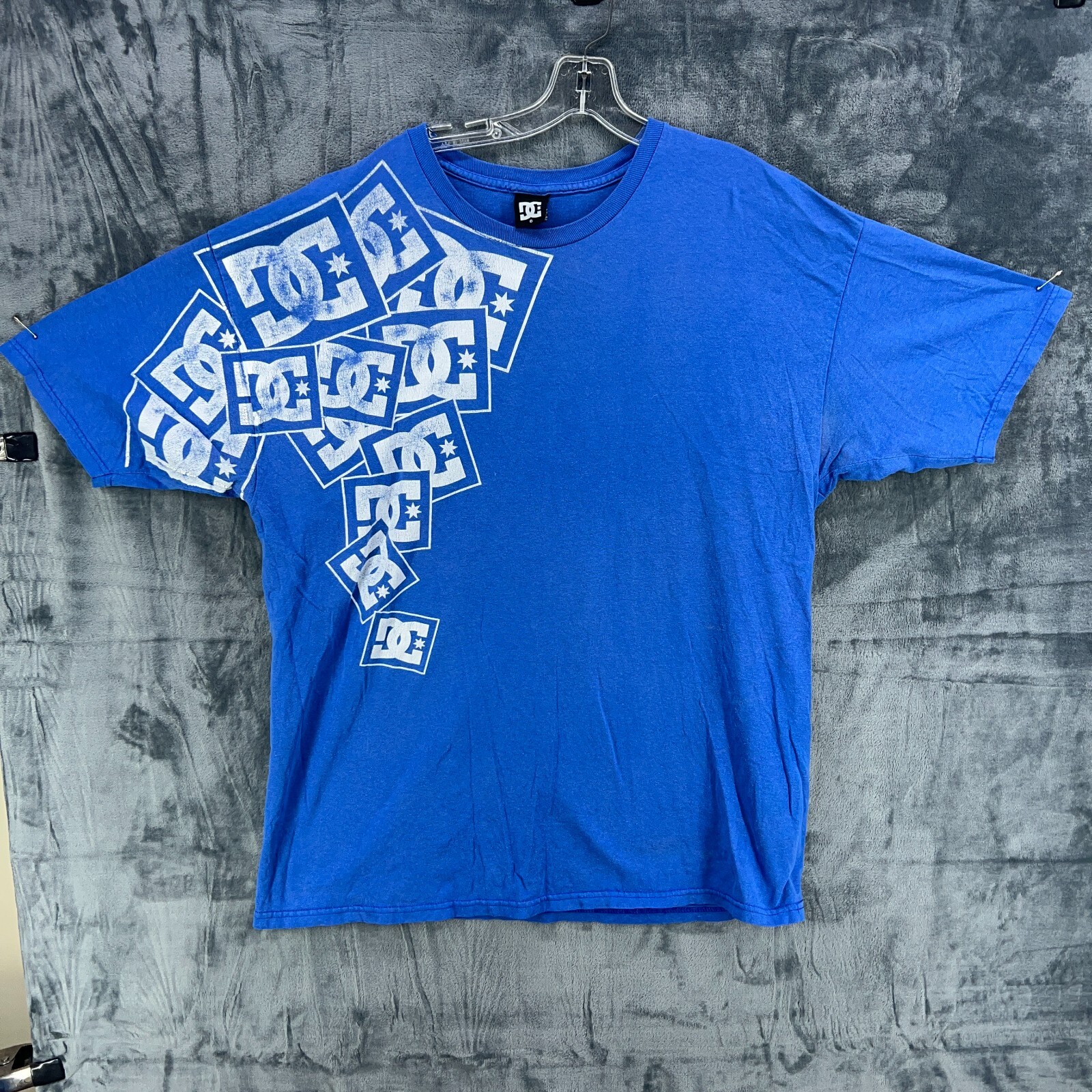 00s DC SHOES vtg tシャツ old skate オールドスケート Vintage DC Shoes Red And Yellow Logo Shirt Skate Grunge 90s