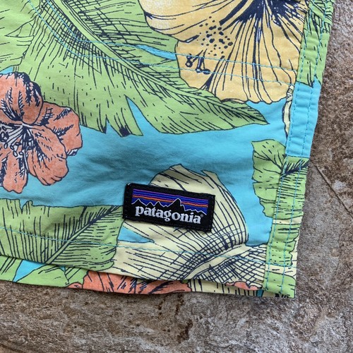Patagonia Swim Trunks Boys/Kids Size Small S (7-8) Nylon Mesh Lined Board Shorts