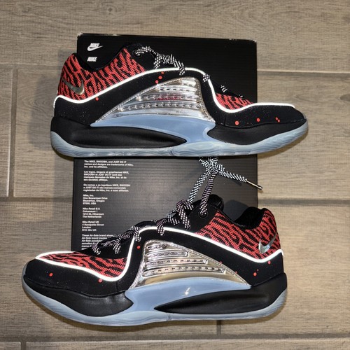 Nike Kevin Durant KD 16 Slim Reaper Black Silver Fire Red