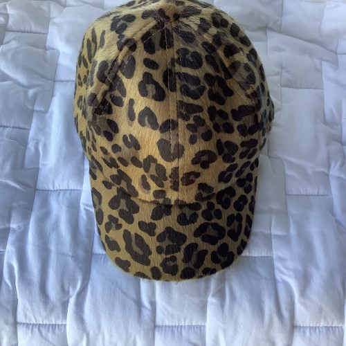 DIVIDED H&M Leopard Faux Fur Cap Hat Size US M/56 | eBay