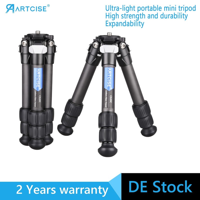 Kohlefaser-Mini-Stativ Tischstativ, Leichtes Kleines Stativ FÃ¼R Kameras Dlsr