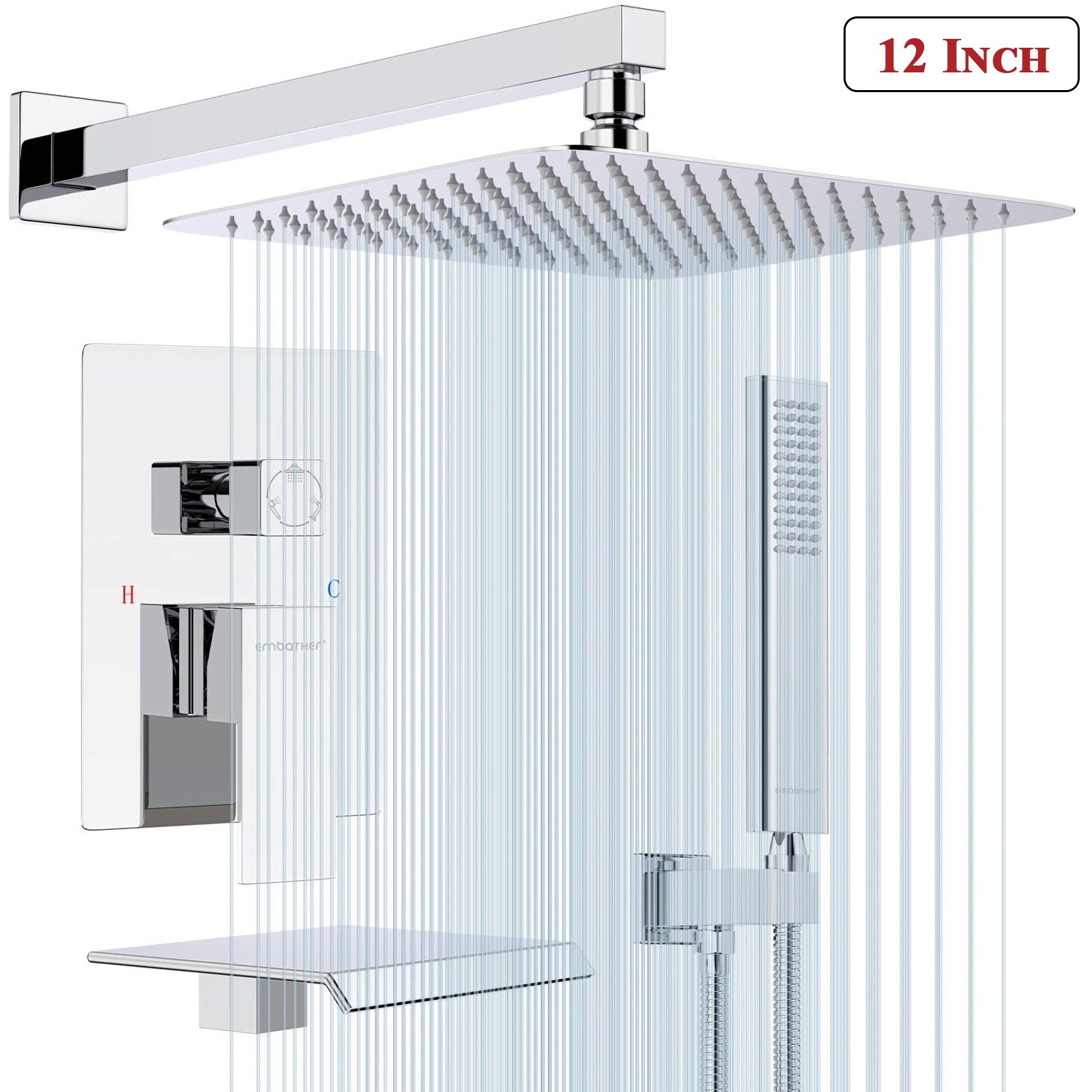 Combo System With Tub Spout