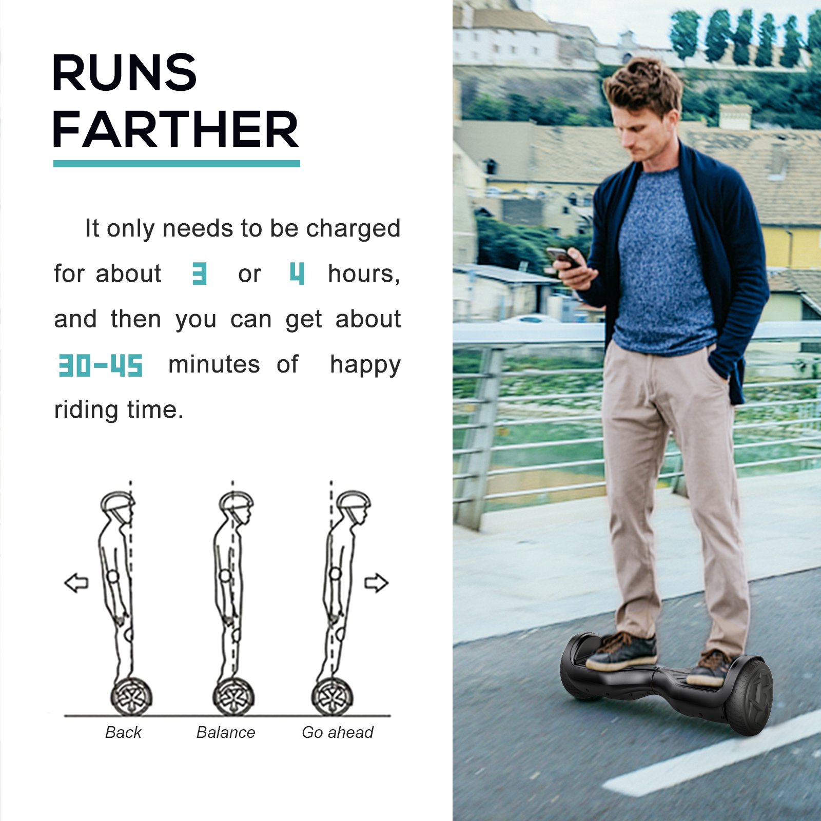 Hoverboard Electric Self-Balancing Scooters Hoover boards no Bag for kids(Used)