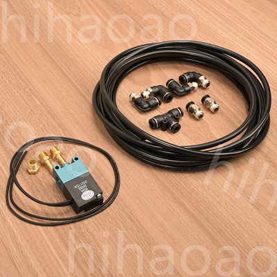 MAC 3 Port Boost Control Solenoid Valve & Push Lock Fitting Kit for Honda Acura