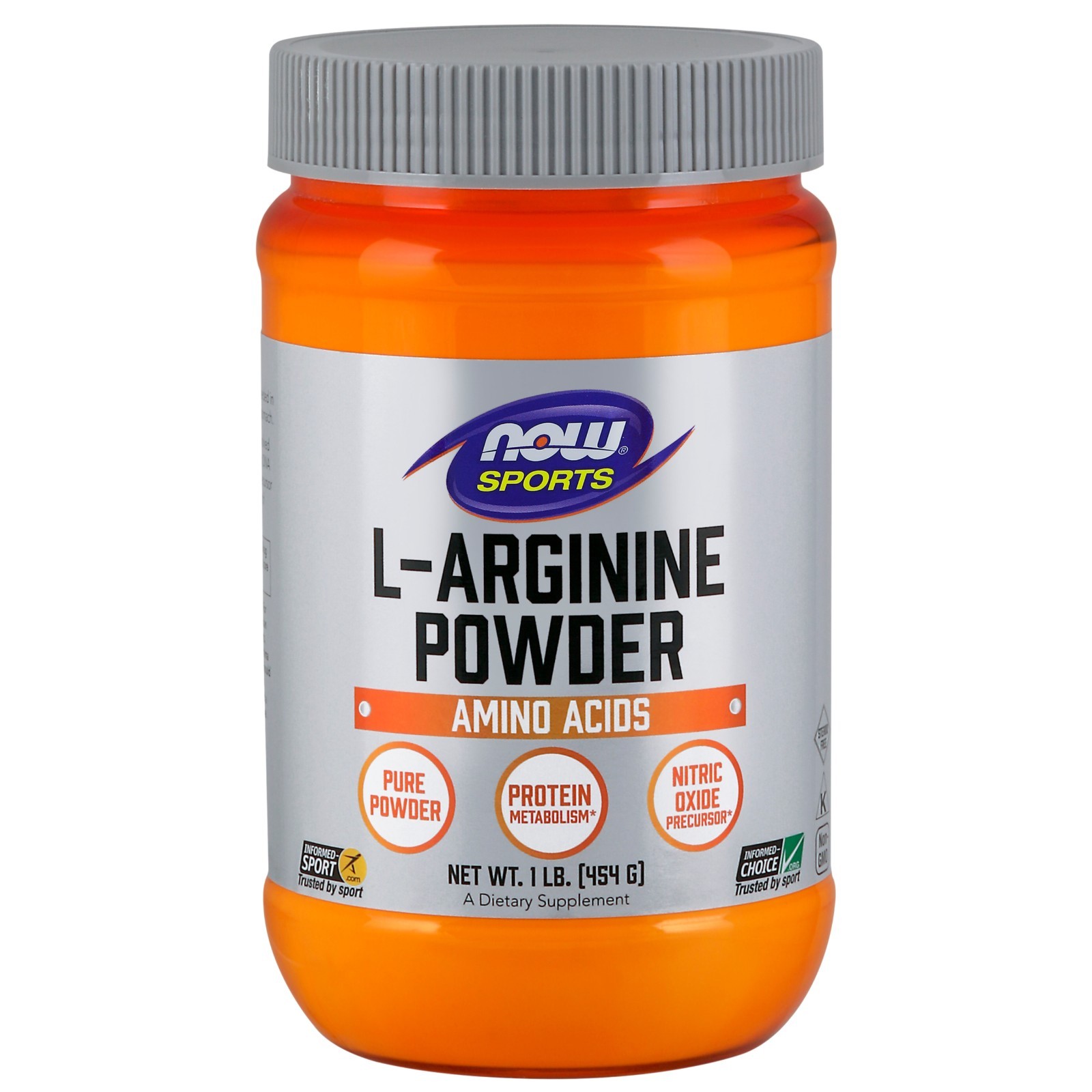 NOW Foods L-аргинин, 6 г, 1 фунт порошка