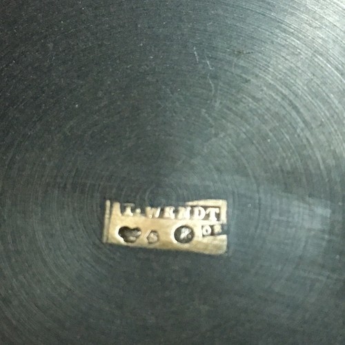 Perstorp Sweden Art Deco 1940 T Wendt Isolit Silver Inlay 10 Pieces Small Plates