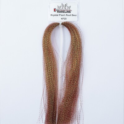 Hareline Krystal Flash - Root Beer