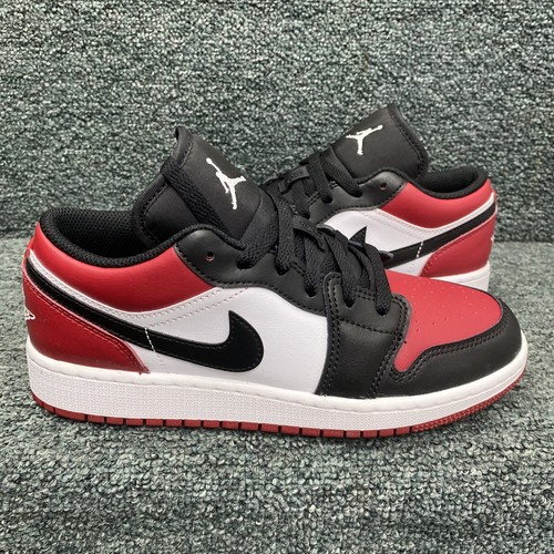 靴 Airjordan1 Low BRED Air Jordan 1 Low 'Bred Toe Chicago' Black Sneaker Size 5.5Y