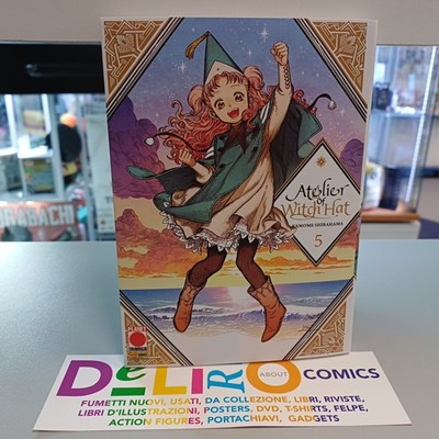 ATELIER OF WITCH HAT N.5 - IN ITALIANO - Ed. PLANET MANGA - SCONTO 5%