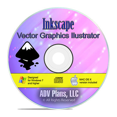 Vector Graphics Illustrator Pro, Inkscape, Drawing and Image Rendering CD F20
