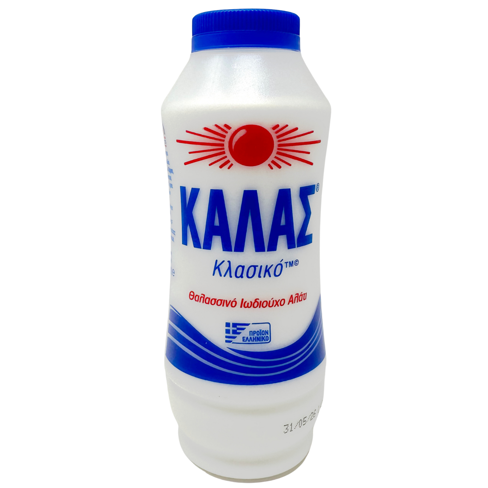 Kalas Classic Greek Salt 400g Pack of 3 with Bonus Spoon