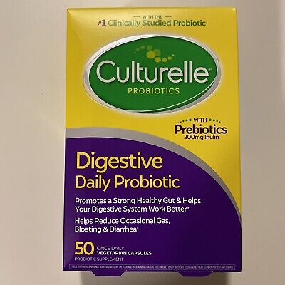 Culturelle Digestive Daily Probiotic 50 Vegetarian Capsules 