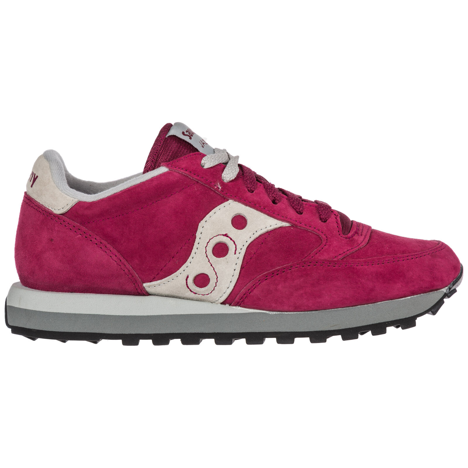 SAUCONY SCARPE SNEAKERS DONNA CAMOSCIO NUOVE JAZZ O BORDEAUX 25B | eBay