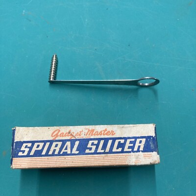 Vintage  Popiel Gadget-Master # 6 SPIRAL SLICER w/ original box