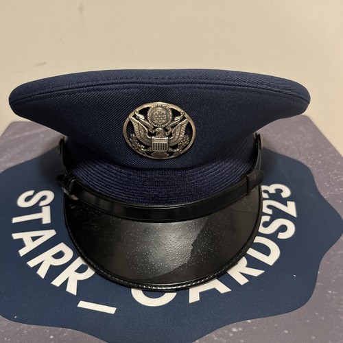 USAF Bernard Hat Cap Shade 1598 Navy Blue 7 1/4 Air Force