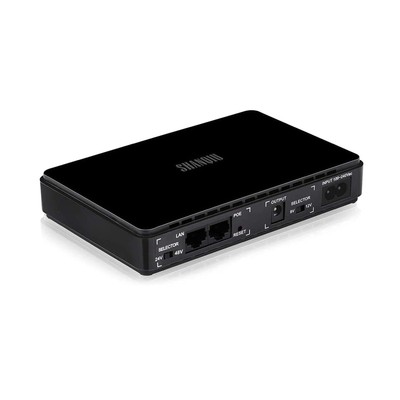 Mini UPS Battery Backup with Gigabit POE for Router, Modem, Security Camera, ...