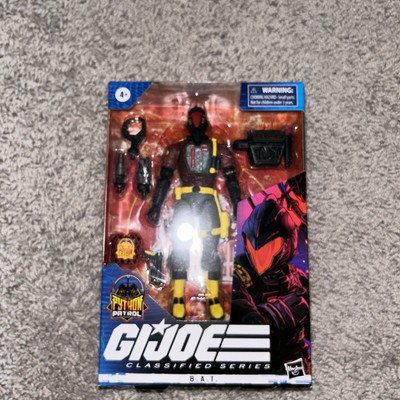 GI JOE CLASSIFIED PYTHON PATROL COBRA BAT TARGET EXCLUSIVE 6  ACTION FIGURE #41.