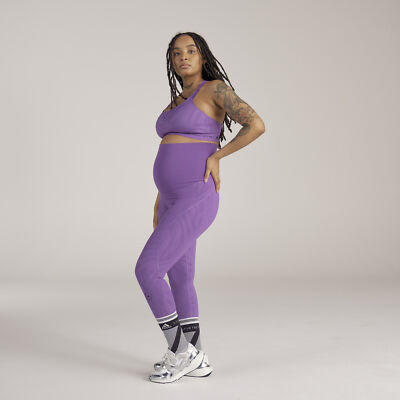 

Леггинсы для йоги для беременных adidas Stella McCartney, Active purple